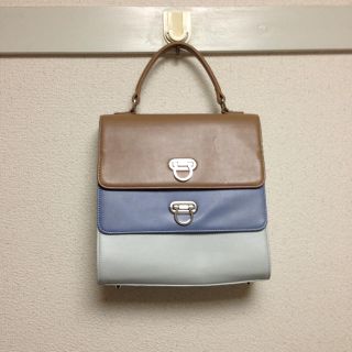 ラグナムーン(LagunaMoon)のラグナムーン、3トーンフラップBag(ショルダーバッグ)