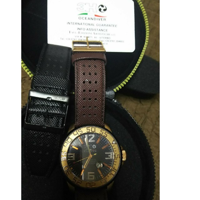 PANERAI(パネライ)の3H トレアッカ SWISS ETA チタン製 カーボンダイアル 最高級モデル メンズの時計(腕時計(アナログ))の商品写真