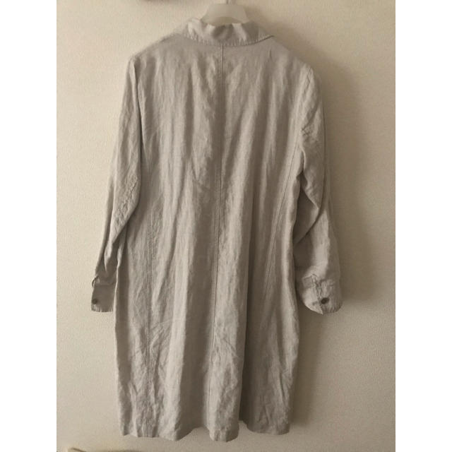 MUJI (無印良品)(ムジルシリョウヒン)の無印良品 リネンコート レディースのジャケット/アウター(スプリングコート)の商品写真