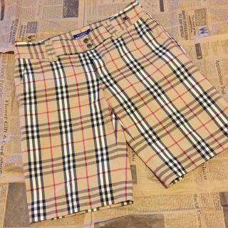 バーバリー(BURBERRY)のBURBERRY チェック柄 ショーパン(ショートパンツ)