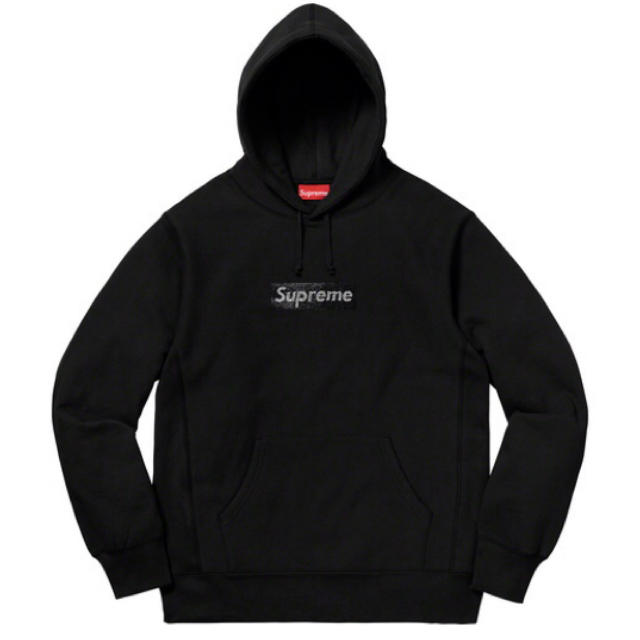 海外最新 Swarovski Supreme - Supreme Box Sweatshirt Logo パーカー