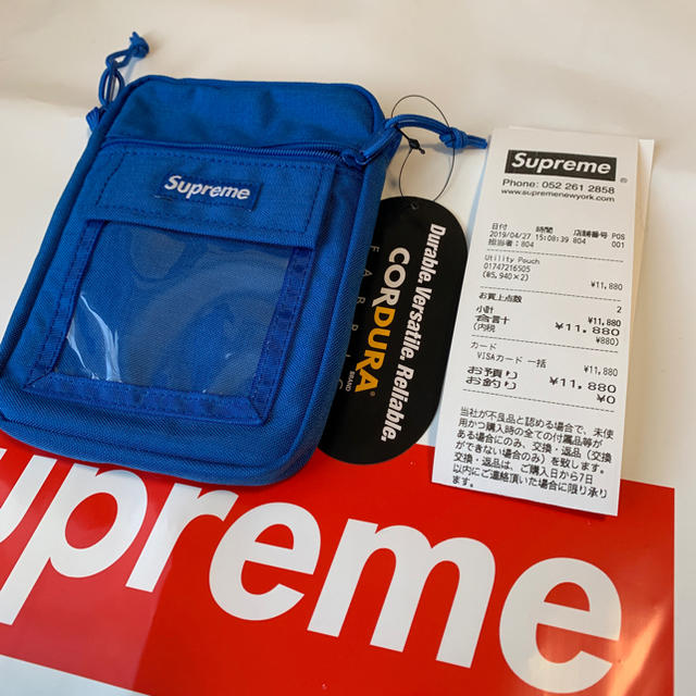 19ss Supreme Utility Pouch ユーティリティ ポーチ