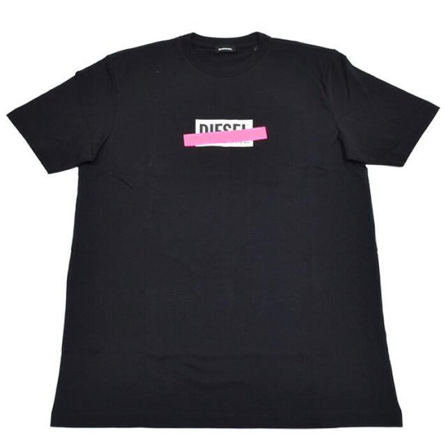 DIESEL(ディーゼル)のDIESEL ディーゼル T-JUST-DIE クルーネックTシャツ/ブラック  メンズのトップス(Tシャツ/カットソー(半袖/袖なし))の商品写真