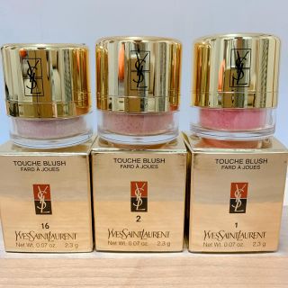 イヴサンローランボーテ(Yves Saint Laurent Beaute)のイブサンローラン  ミニ トゥッシュ ブラッシュ 3本セット(チーク)