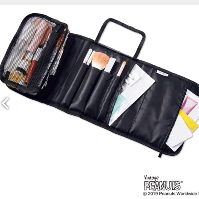 SNOOPY(スヌーピー)のMINI5月号特別付録 スヌーピー三つ折り仕分けケース レディースのバッグ(その他)の商品写真