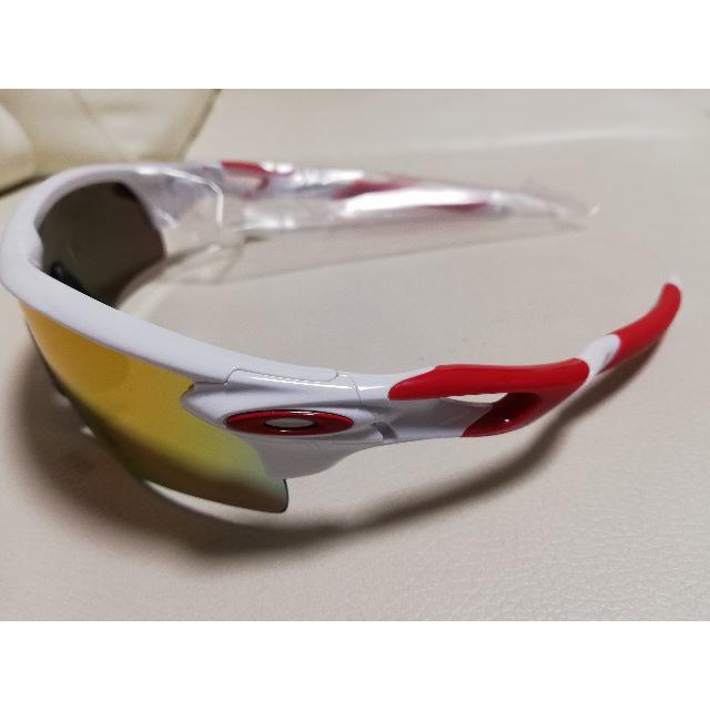 オークリー レーダーロックパス(ホワイト) プリズムルビーレンズ