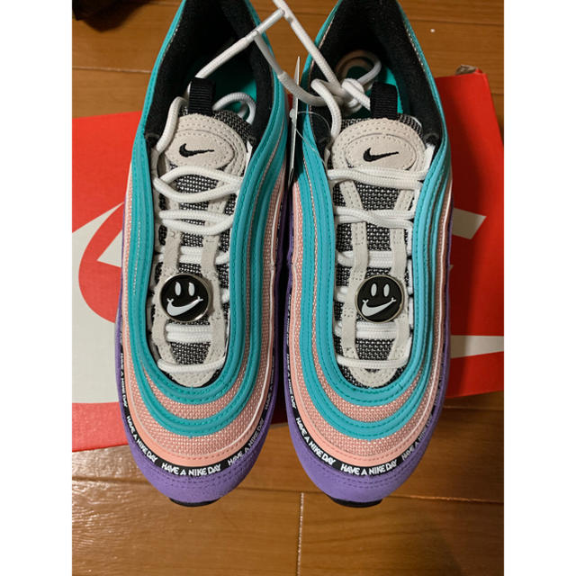 NIKE(ナイキ)のNIKE AIR MAX 97 SE GS - BLACK/PURPLE レディースの靴/シューズ(スニーカー)の商品写真