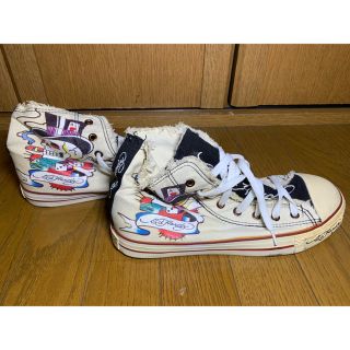 エドハーディー(Ed Hardy)のED HARDY(エドハーディー)デザインスニーカー　メンズ　27.5cm(スニーカー)