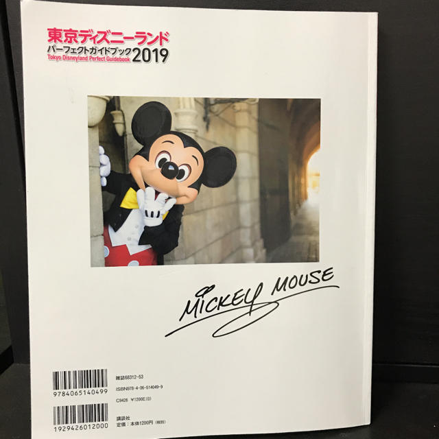 Disney(ディズニー)の東京ディズニーランド パーフェクトガイドブック 2019 エンタメ/ホビーの本(地図/旅行ガイド)の商品写真