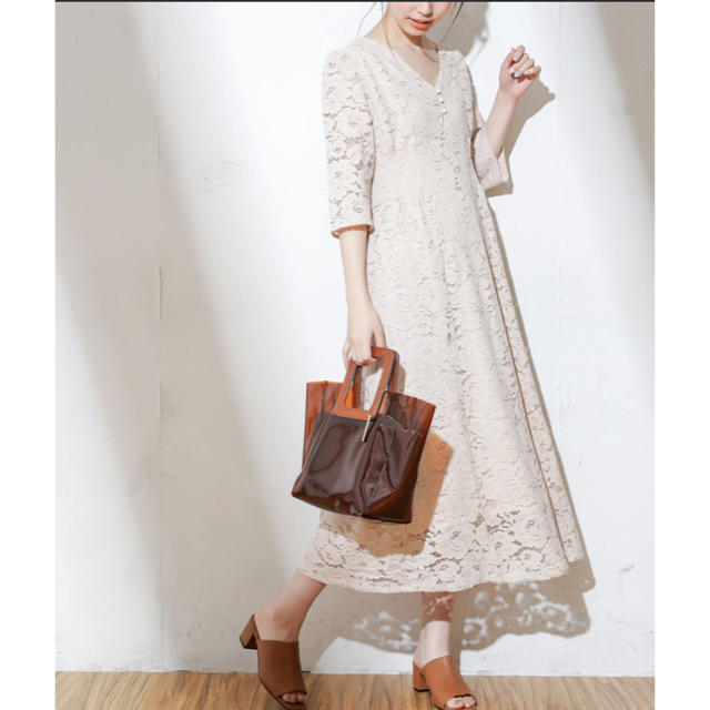 【新品】natural couture♡総レースワンピース