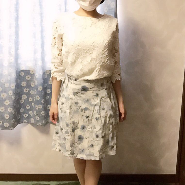 mysty woman(ミスティウーマン)の花柄スカート♡ レディースのスカート(ミニスカート)の商品写真
