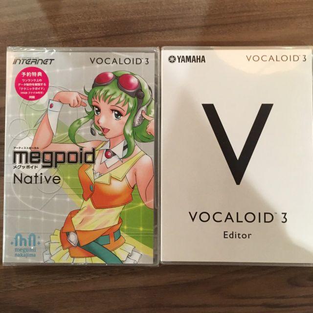 vocaloid 3 megpoid native スターターパックソフトウェア音源