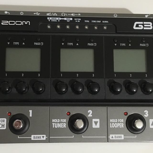 Zoom(ズーム)のZOOM G3 楽器のギター(エフェクター)の商品写真