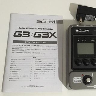 ズーム(Zoom)のZOOM G3(エフェクター)