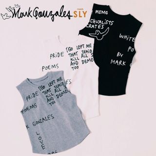 スライ(SLY)の♡様専用●SLY×マークゴンザレス タンクトップ●(Tシャツ(半袖/袖なし))