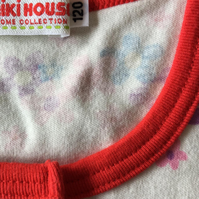 mikihouse(ミキハウス)のミキハウス☆パジャマ☆120 キッズ/ベビー/マタニティのキッズ服女の子用(90cm~)(パジャマ)の商品写真