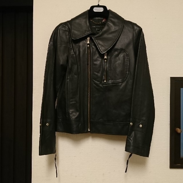 まあた様専用新品MARC BY MARC JACOBSレザーライダースジャケット