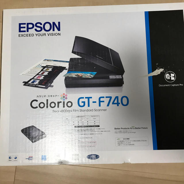 EPSON - スキャナー GT-F740の通販 by MOMOs shop｜エプソンならラクマ