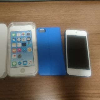 アイポッドタッチ(iPod touch)のApple iPod touch 第6世代 32GB ブルー MKHV2J/A(ポータブルプレーヤー)