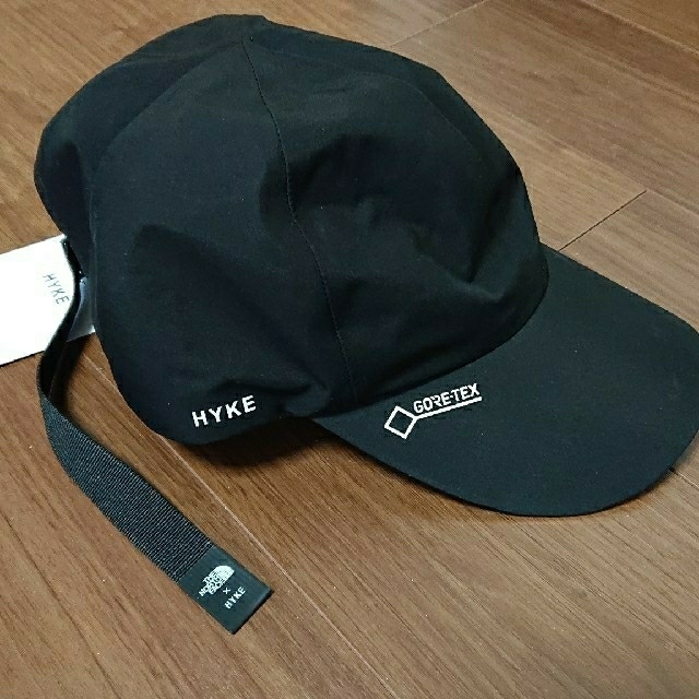 HYKE(ハイク)の19SS HYKE x THE NORTH FACE GTX CAP BLACK メンズの帽子(キャップ)の商品写真