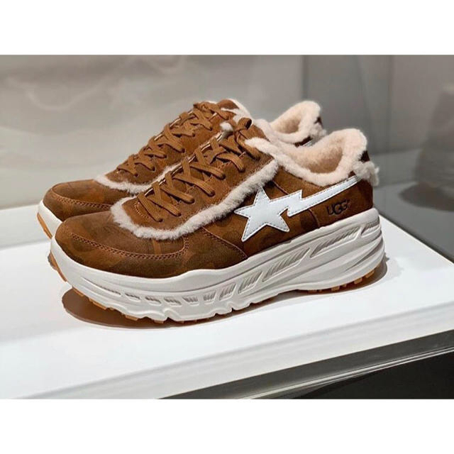 A BATHING APE(アベイシングエイプ)のBAPE × UGG BAPE STA 26.5cm エイプ アグ US8.5 メンズの靴/シューズ(スニーカー)の商品写真