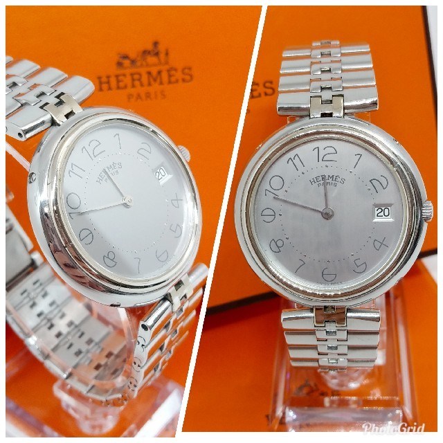 Hermes(エルメス)のHERMES　エルメス　プロフィール　メンズモデル　腕時計 メンズの時計(腕時計(アナログ))の商品写真