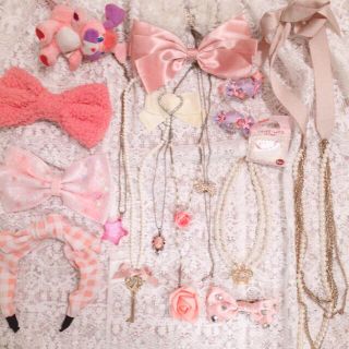 ミルクリーム(milklim)の【ゆめかわ】♡アクセサリー  まとめ売りset +.＊ フェアリー(ヘアアクセサリー)