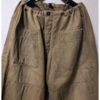 ニードルス(Needles)のチェコ軍 trousers(ワークパンツ/カーゴパンツ)
