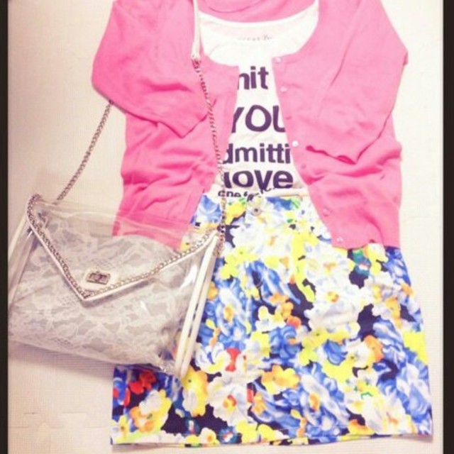 MERCURYDUO(マーキュリーデュオ)の花柄  スカート♡ レディースのスカート(ミニスカート)の商品写真