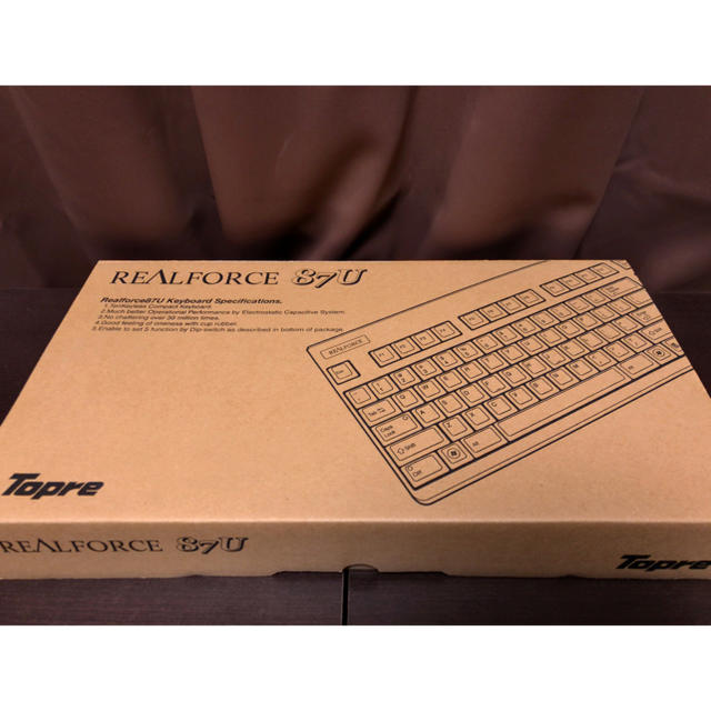 新品　東プレ　Realforce87UB SE17T0　ブラック