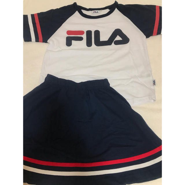 FILA(フィラ)のFILA セットアップ140 キッズ/ベビー/マタニティのキッズ服女の子用(90cm~)(その他)の商品写真