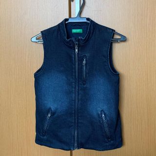 ベネトン(BENETTON)の男の子 デニムベスト(ジャケット/上着)