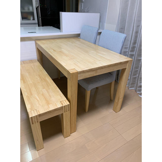 IKEA - ダイニングテーブルセット 4人用の通販 by nico's shop｜イケア ...