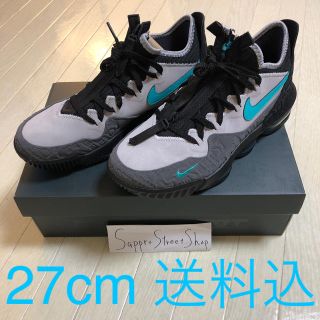 ナイキ(NIKE)のATMOS NIKE LEBRON XVI LOW CLEAR JADE(スニーカー)