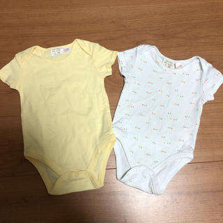 ザラキッズ(ZARA KIDS)の新品&中古☺︎70.75ロンパース プチバトー、ギャップ、こどもビームスすきに(ロンパース)