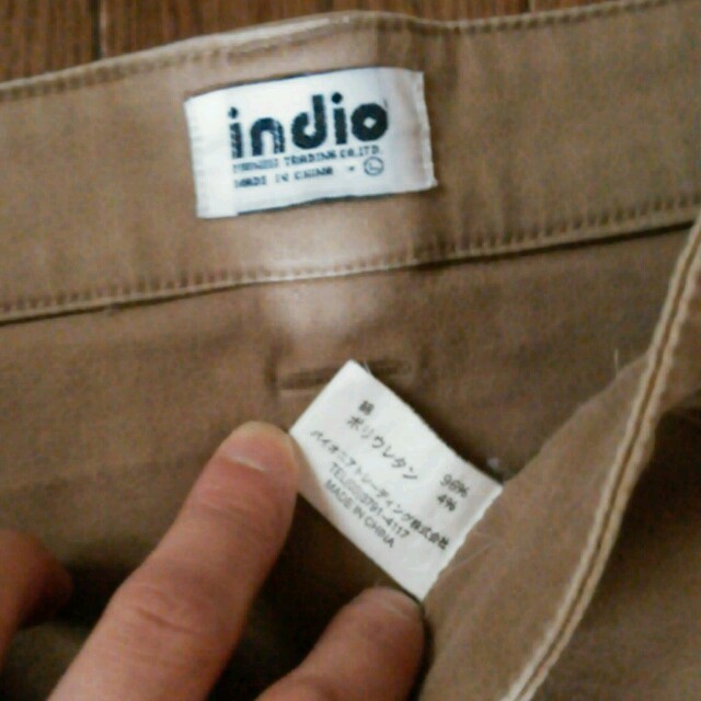 indio(インディオ)のindio L ミニスカート レディースのスカート(ミニスカート)の商品写真