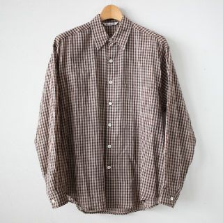 コモリ(COMOLI)のAURALEE SUPER LIGHT CHECK BIG SHIRTS(シャツ)