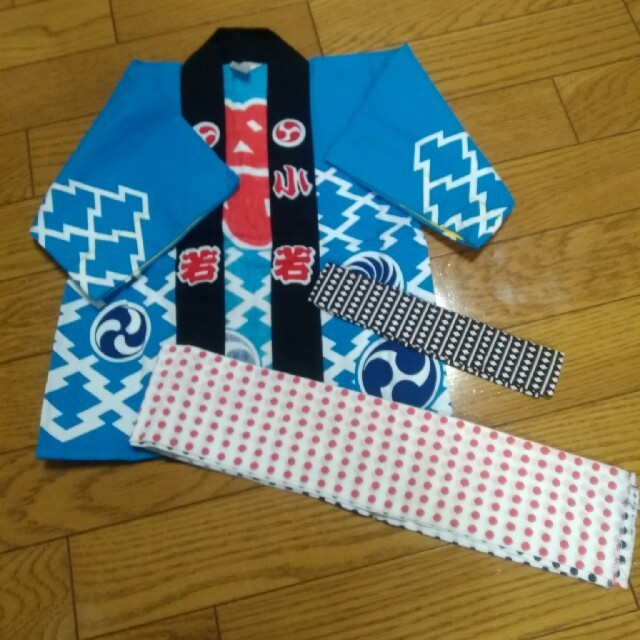 祭り　法被 キッズ/ベビー/マタニティのキッズ服男の子用(90cm~)(甚平/浴衣)の商品写真