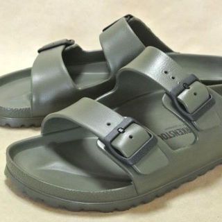 ビルケンシュトック(BIRKENSTOCK)のBirkenstock アリゾナEVA カーキ EU43 ドイツ製(サンダル)