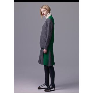 サカイ(sacai)のサカイラックニットスカート(ひざ丈スカート)