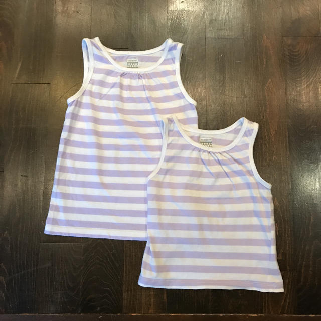 Old Navy(オールドネイビー)のオールドネイビー  姉妹 兄弟 お揃い トップス タンクトップ ボーダー 2歳差 キッズ/ベビー/マタニティのキッズ服女の子用(90cm~)(Tシャツ/カットソー)の商品写真