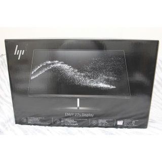 ヒューレットパッカード(HP)のぽい様専用 新品未開封 4K対応 27インチモニター hp ENVY 27s(ディスプレイ)