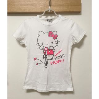 ハローキティ(ハローキティ)の新品未使用 ハローキティー サンリオ Tシャツ M(Tシャツ(半袖/袖なし))