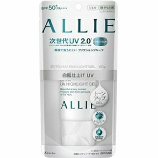 アリィー(ALLIE)のアリィー エクストラＵＶ ハイライトジェル 日焼け止めSPF50+/PA++++(日焼け止め/サンオイル)