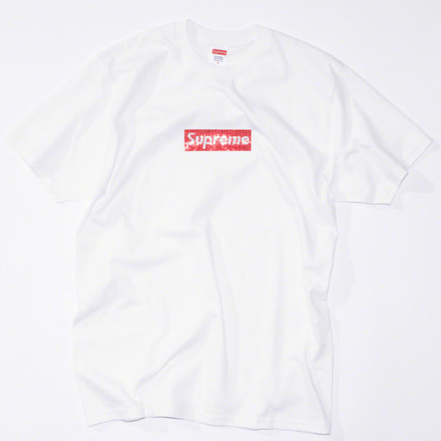 Tシャツ/カットソー(半袖/袖なし) Supreme - Supreme Swarovski Box Logo tee