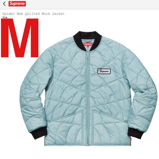 シュプリーム(Supreme)のSupreme Spider web Quilted Work Jacket  (ブルゾン)