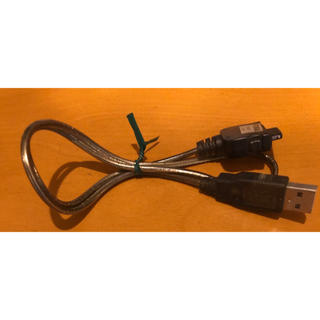 FOMA USB 充電ケーブルグレー(バッテリー/充電器)