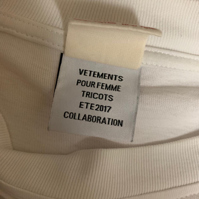 Balenciaga(バレンシアガ)のVETEMENTS トップス メンズのトップス(Tシャツ/カットソー(七分/長袖))の商品写真