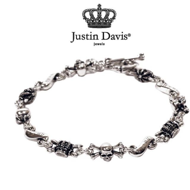 Justin Davis(ジャスティンデイビス)の【値下げ中】Justin Davis Double Crossブレスレット S レディースのアクセサリー(ブレスレット/バングル)の商品写真