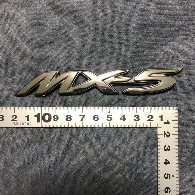 マツダ(マツダ)のロードスター MX-5 ロードスター エンブレム 自動車/バイクの自動車(車種別パーツ)の商品写真